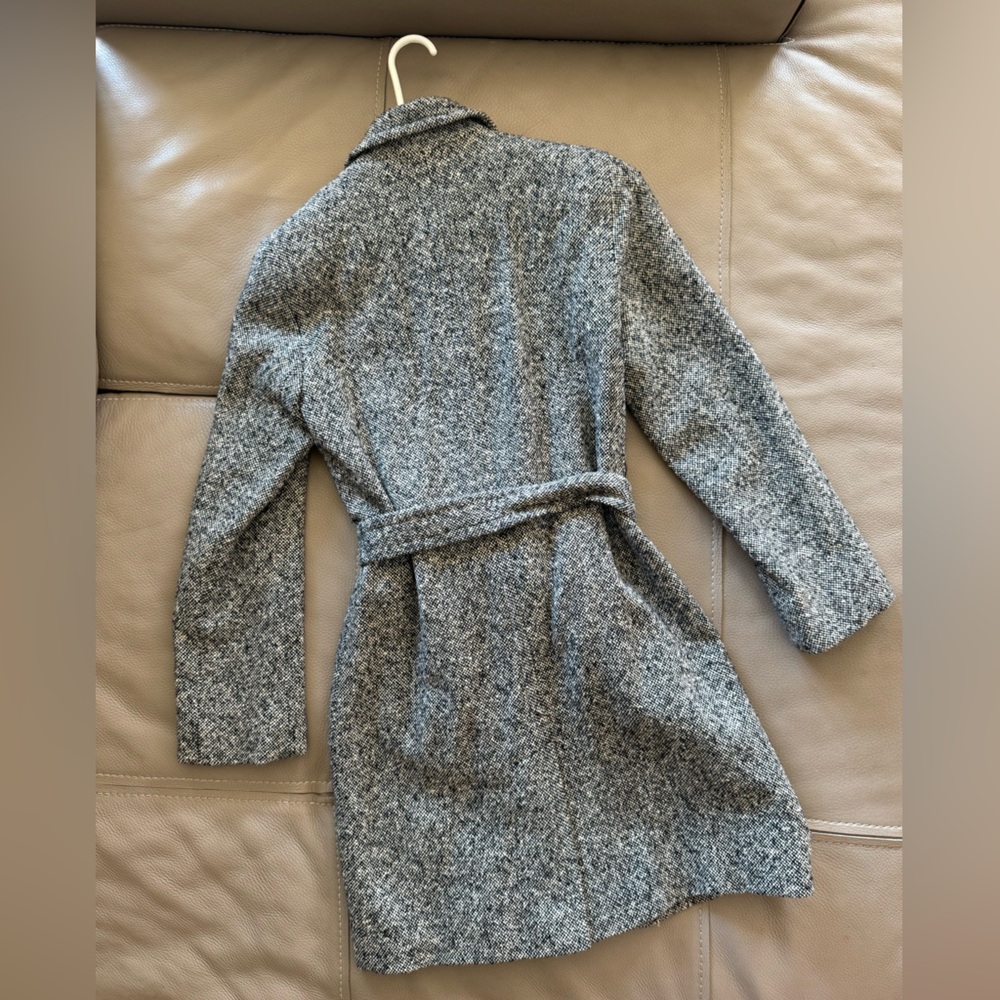 EUC Express Vintage Wool Trench Coat Size 1/2 - Picture 2 of 6